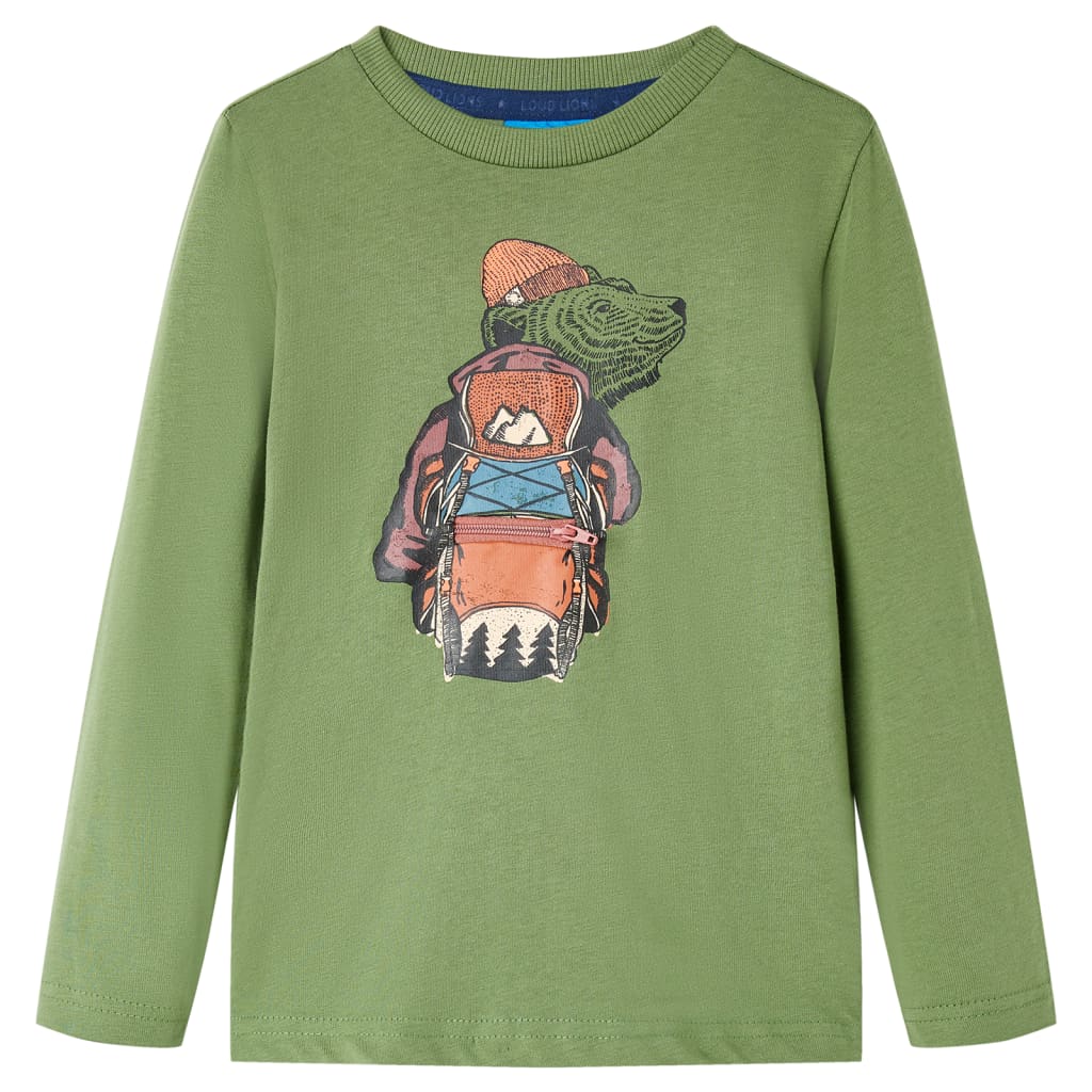 Children's long-sleeved shirt ochre 104 Children's long-sleeved shirt ochre 116 Children's long-sleeved shirt ochre