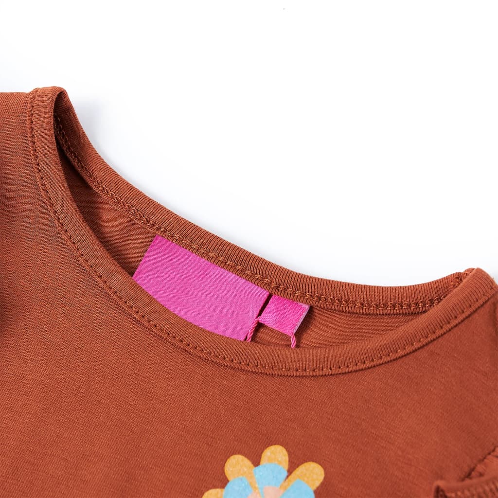 Children's long-sleeved shirt Cognac 104 Children's long-sleeved shirt Cognac 116 Children's long-sleeved shirt Cognac