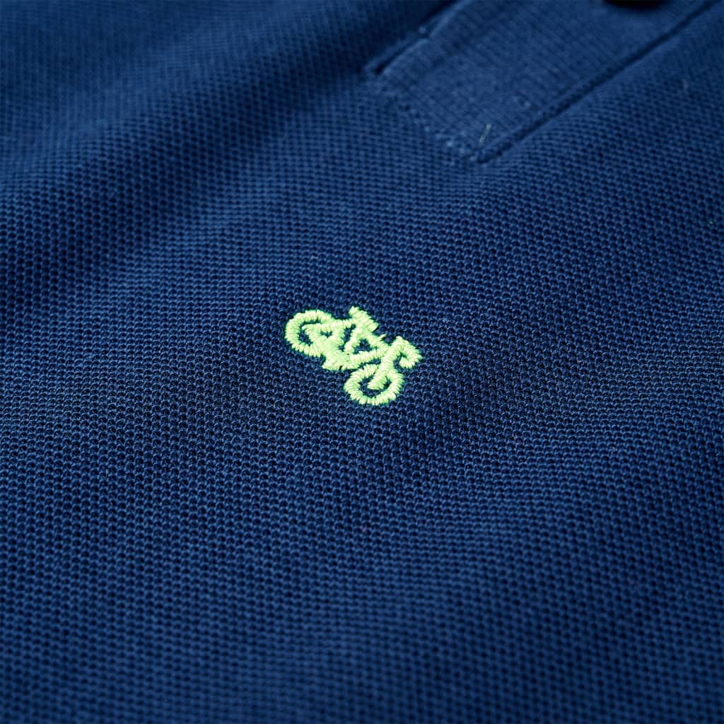 Children's polo shirt navy blue 116 Children's polo shirt melange 104 Children's polo shirt melange