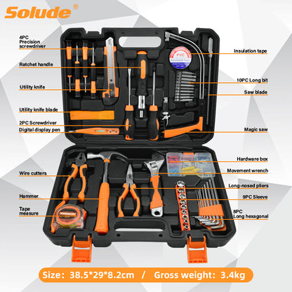 95 Piece Toolbox, Model SLD-0122GJX