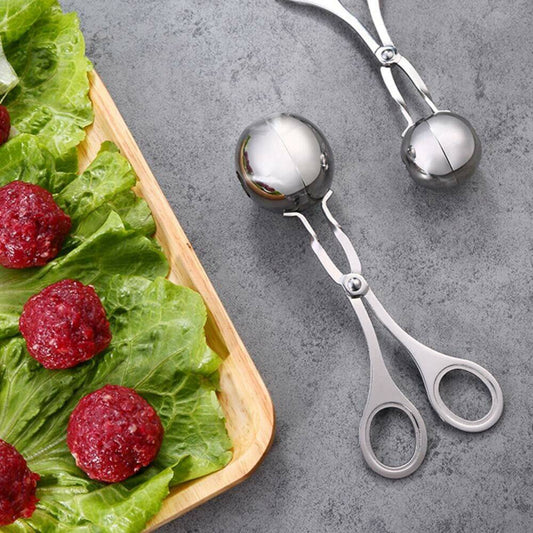 Model Meatball Maker Meat Kitchen Non Stick Spoon Stainless Steel Spoon