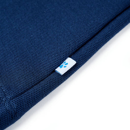 Children's polo shirt navy blue 116 Children's polo shirt melange 104 Children's polo shirt melange