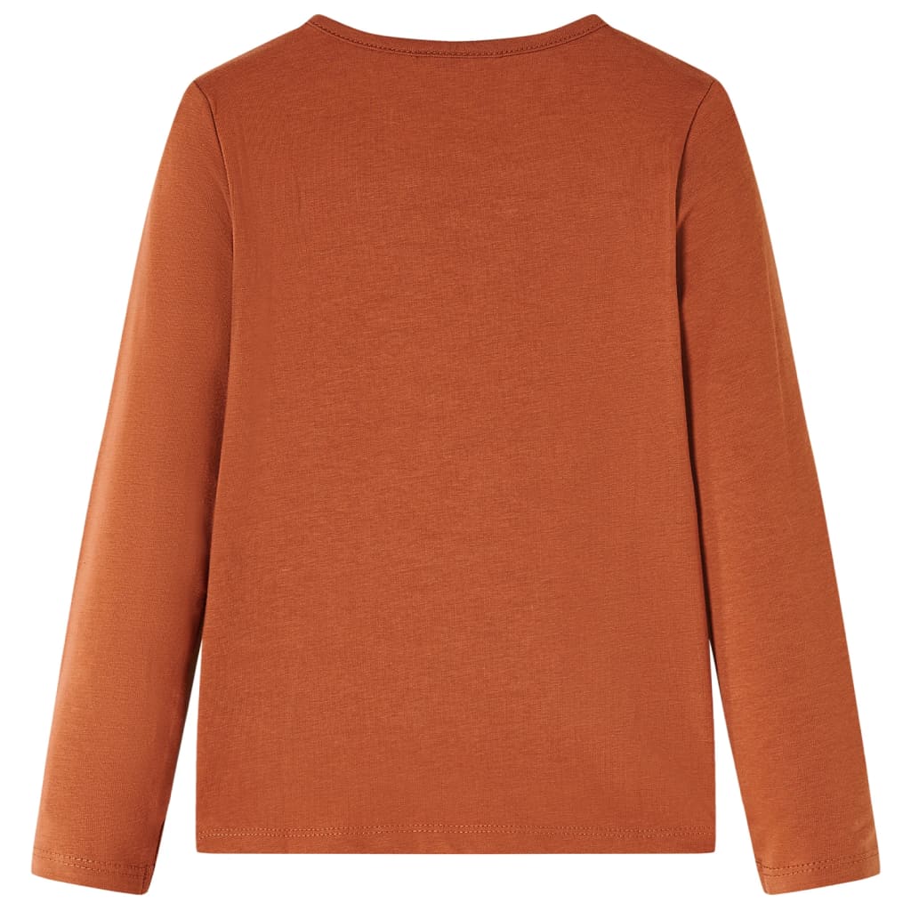 Children's long-sleeved shirt Cognac 104 Children's long-sleeved shirt Cognac 116 Children's long-sleeved shirt Cognac