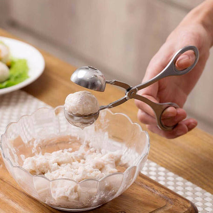 Model Meatball Maker Meat Kitchen Non Stick Spoon Stainless Steel Spoon
