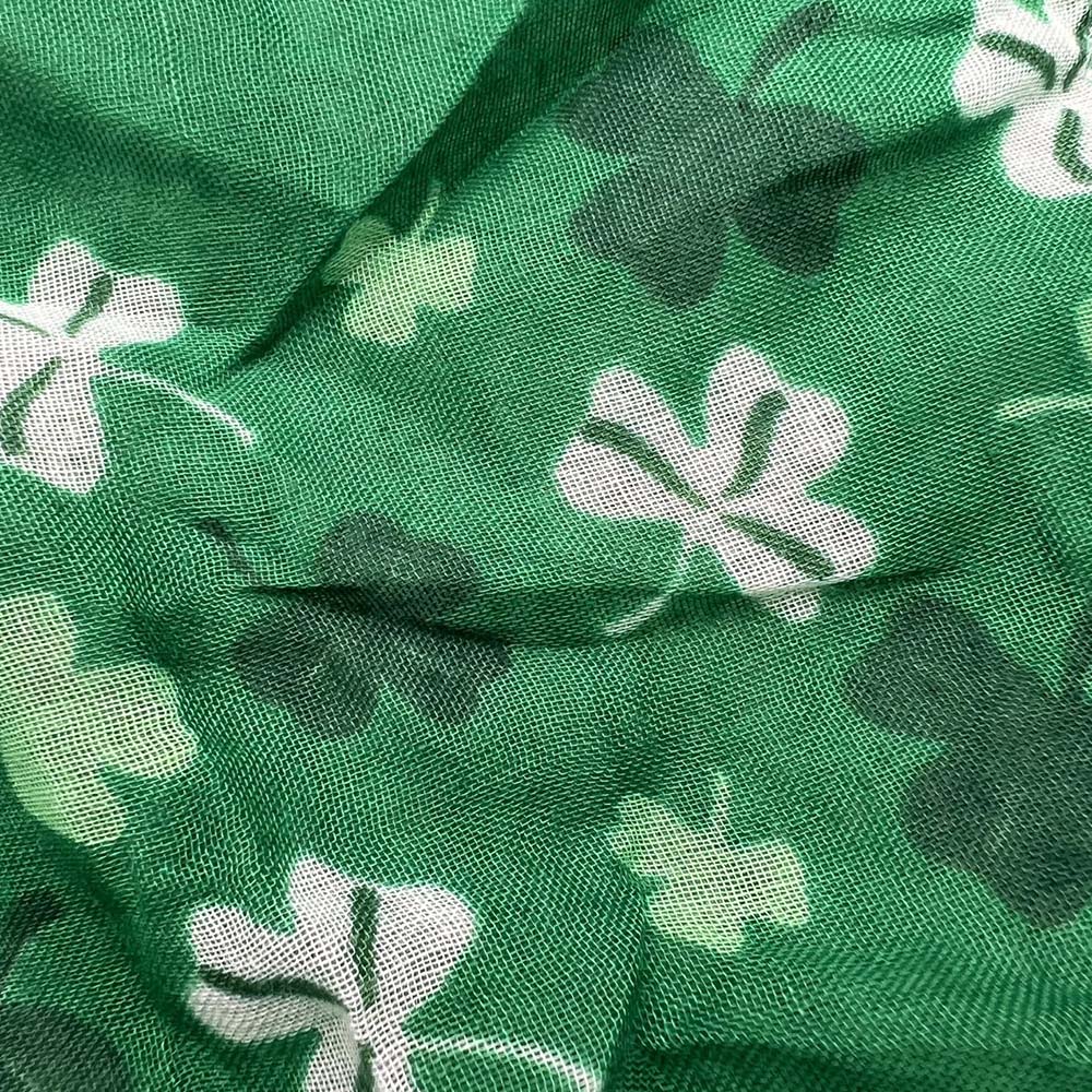 Olive Skinny Printed Scarf,vacation,daily Life,evening Party,Office Appropriate Subtlety For Women Men