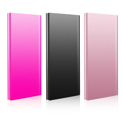 20000mAh Power Bank Ultra-thin External Battery Pack Phone Charger Dual USB Port