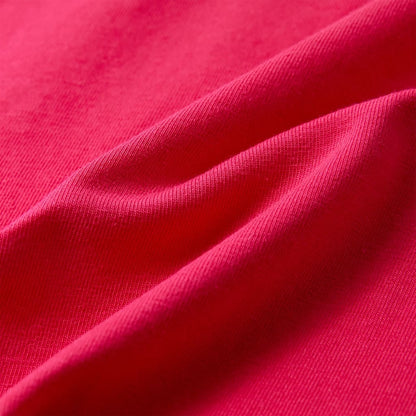 Children's T-shirt, bright pink, size 104; Children's T-shirt, bright pink, size 116; Children's T-shirt, bright pink