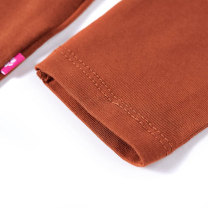 Children's long-sleeved shirt Cognac 104 Children's long-sleeved shirt Cognac 116 Children's long-sleeved shirt Cognac