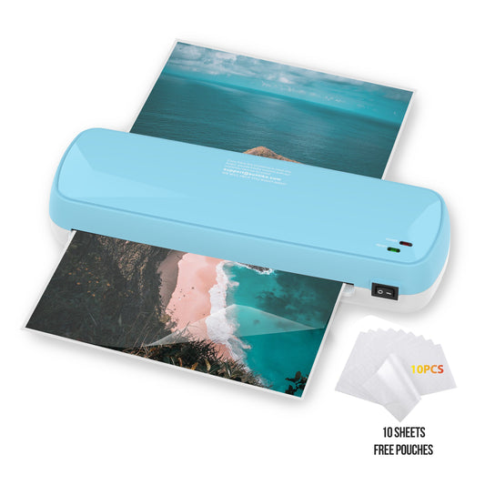 Laminator Machine With 10 Sheets - Fast Warm-Up For A4A5A6 Documents & Photos - Office, School, Home Use - Teacher Supplies & Organization Essentials Color  Banned PlatformsAmazon