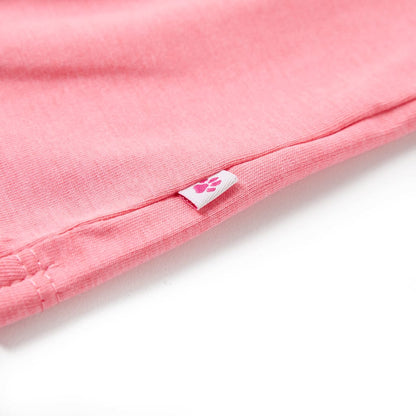 children's T-shirt neon pink 104 children's T-shirt neon pink 128 children's T-shirt navy blue