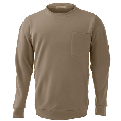 FR Shirts, Flame Resistant Long Sleeve Clothing Lightweight 7 Oz Breathable Cotton, Men's Fire Retardant Work Shirt With Pre-shrink Treatment & Pocket, For Welders,Electricians,Gray 2XL