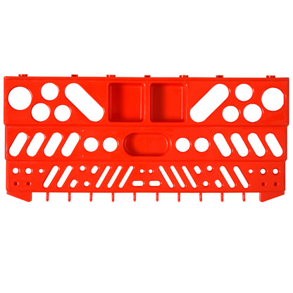 54 Piece Pegboard and Shelf Tool Organizer Wall Mounted DIY Garage Storage with 50 Hooks